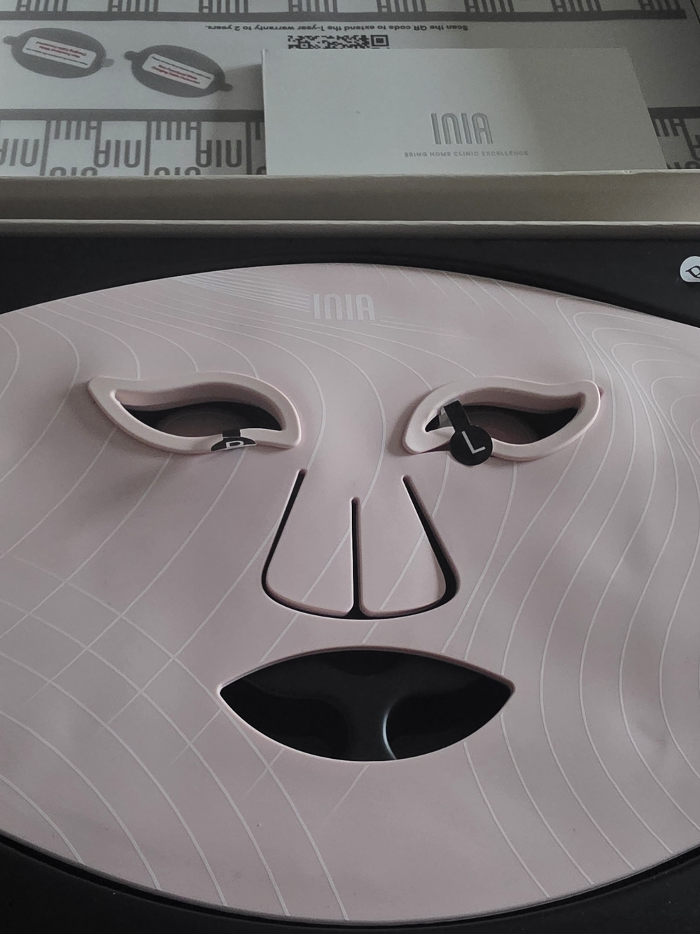 Pink LED Facial Mask for Women Skincare Brand New NEVER USED. FDA CLEARED.
